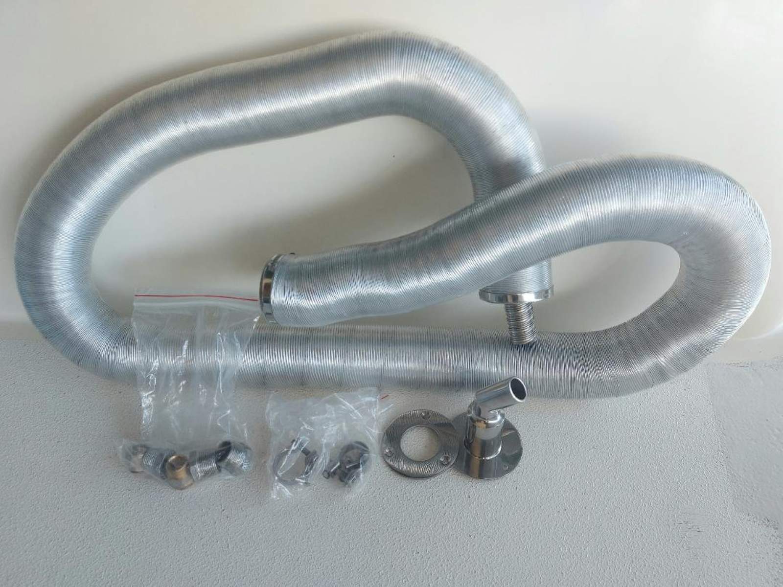 12v Eberspacher diesel furnace and hydronic heating system:Insulated exhaust and fittings