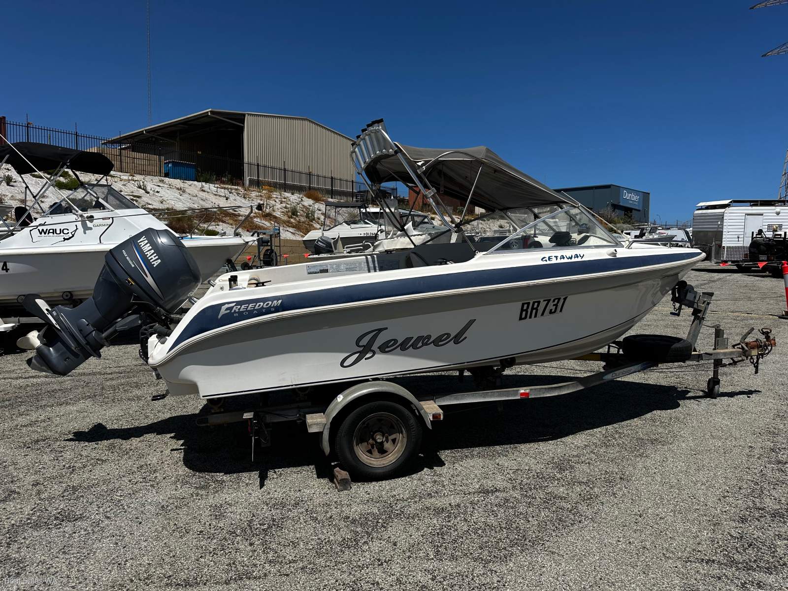 Freedom 4.94 Getaway 2002 MODEL 60HP YAMAHA 4STR MOTOR