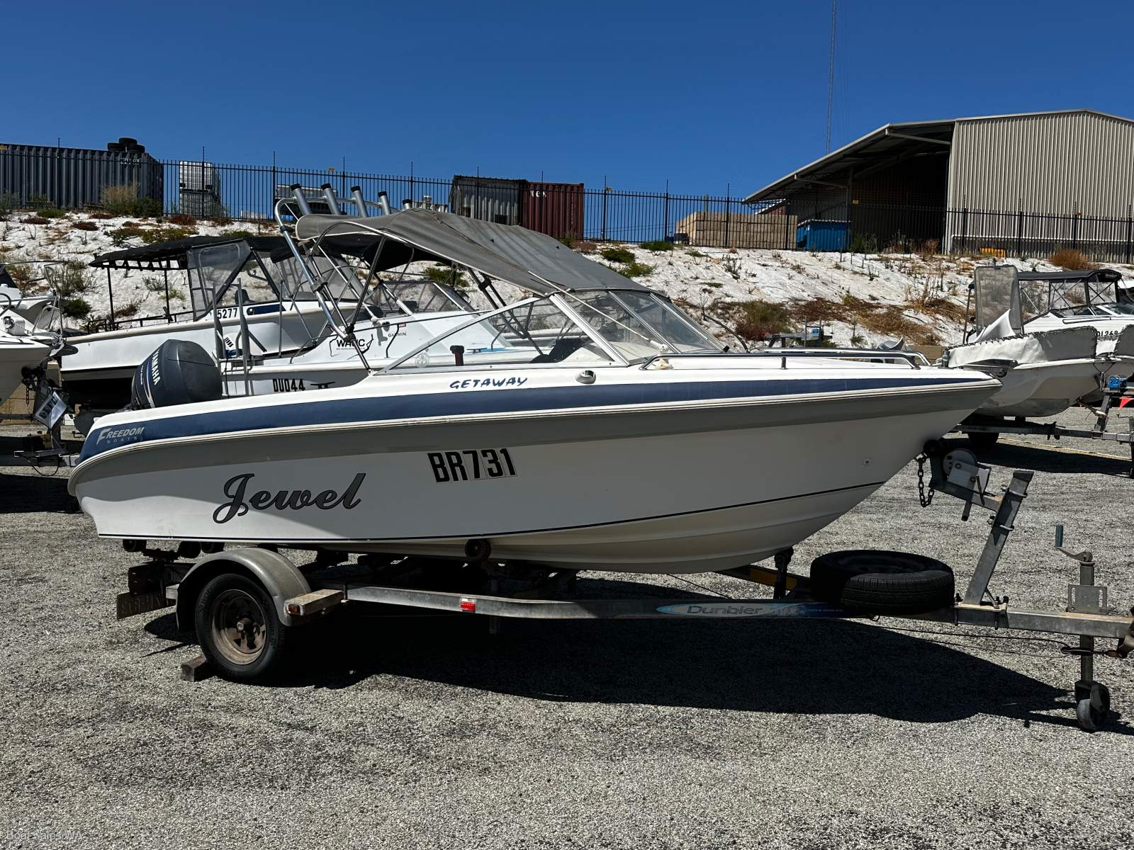 Freedom 4.94 Getaway 2002 MODEL 60HP YAMAHA 4STR MOTOR