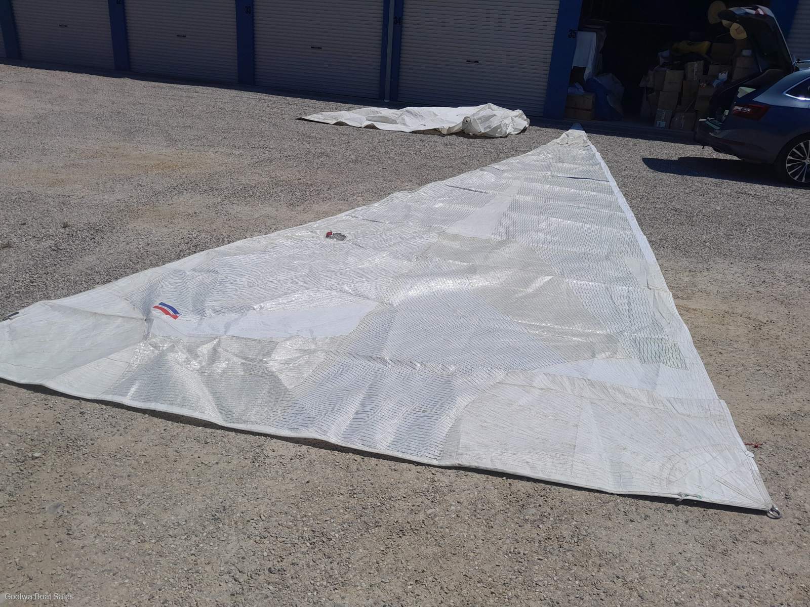 11.8 m Jib Carbon Laminate with Aramid Tafetta