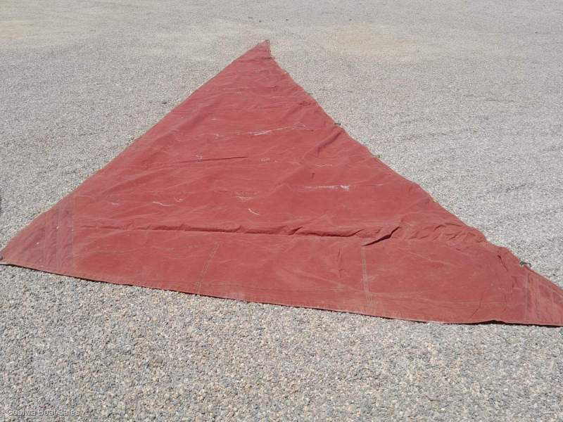 7m Genoa - Blood Red Dacron