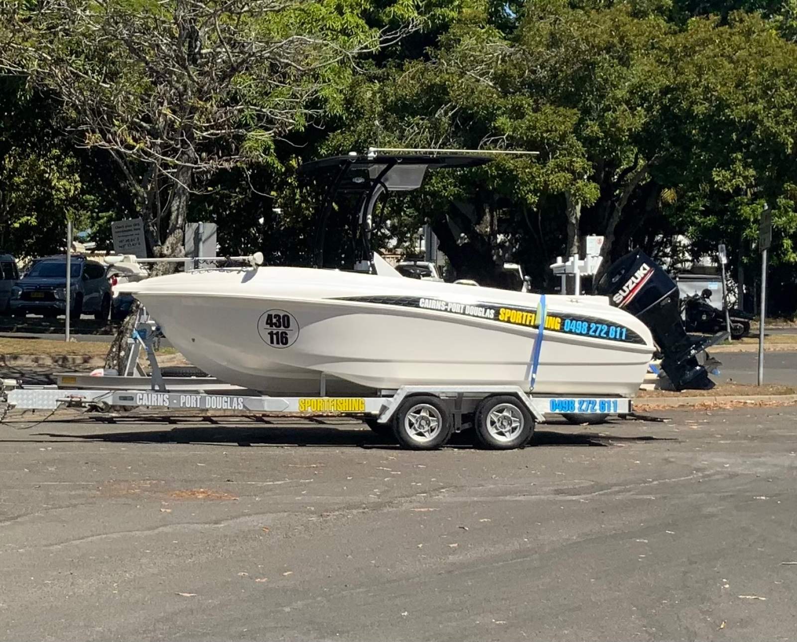 Sportfishing charter vessel/vessels and business for sale port Douglas