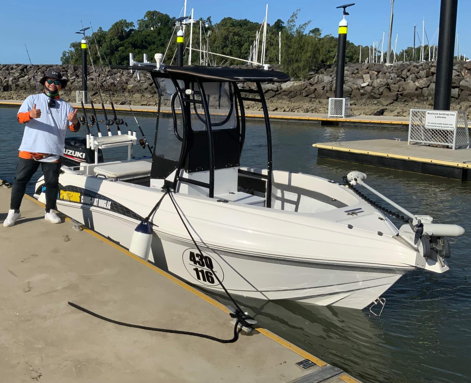 Sportfishing charter vessel/vessels and business for sale port Douglas