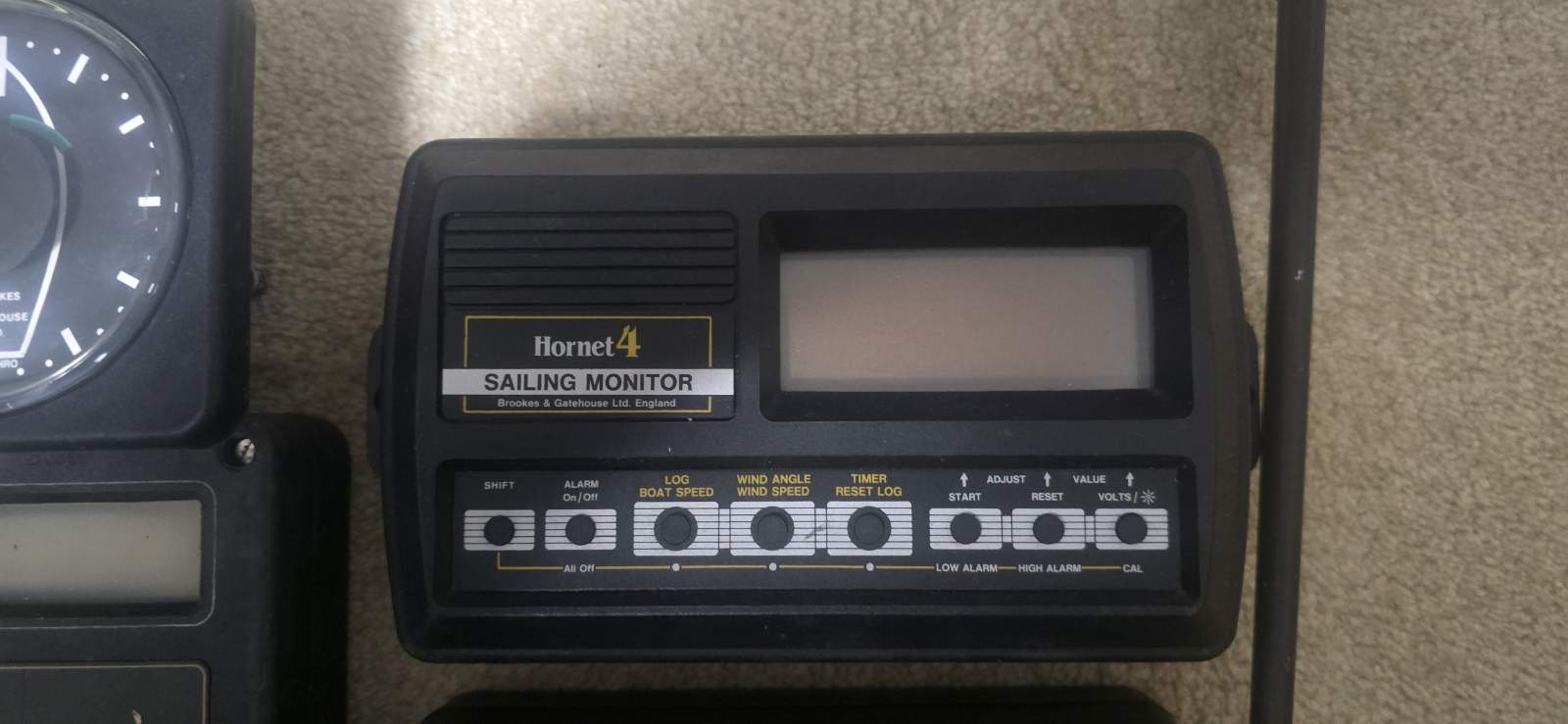 Vintage B&G monitor and instruments
