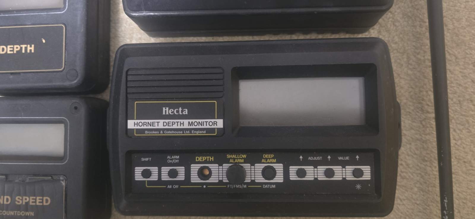 Vintage B&G monitor and instruments