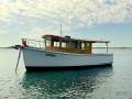 Bow thruster, Huon pine - Fibreglass