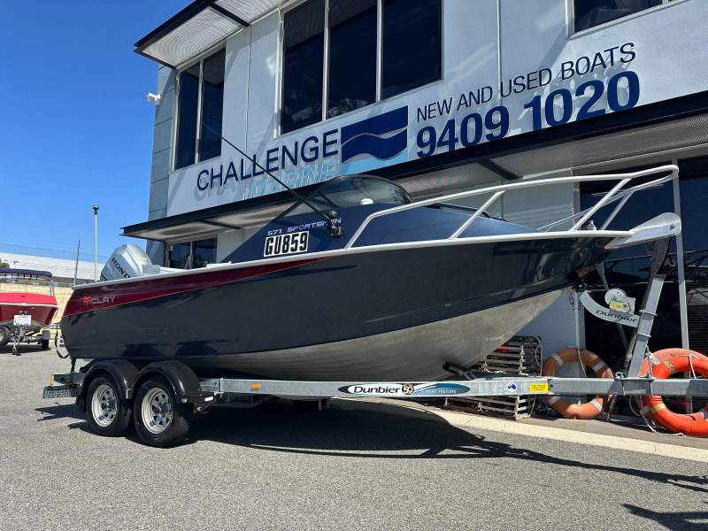 McLay 571 Sportsman 2021 with Honda 100HP 4 stroke 35 hours only!!