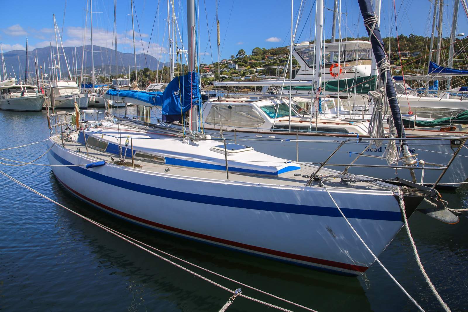 Athol Walter 36 Cruiser/Racer Great History, Excellent Inventory