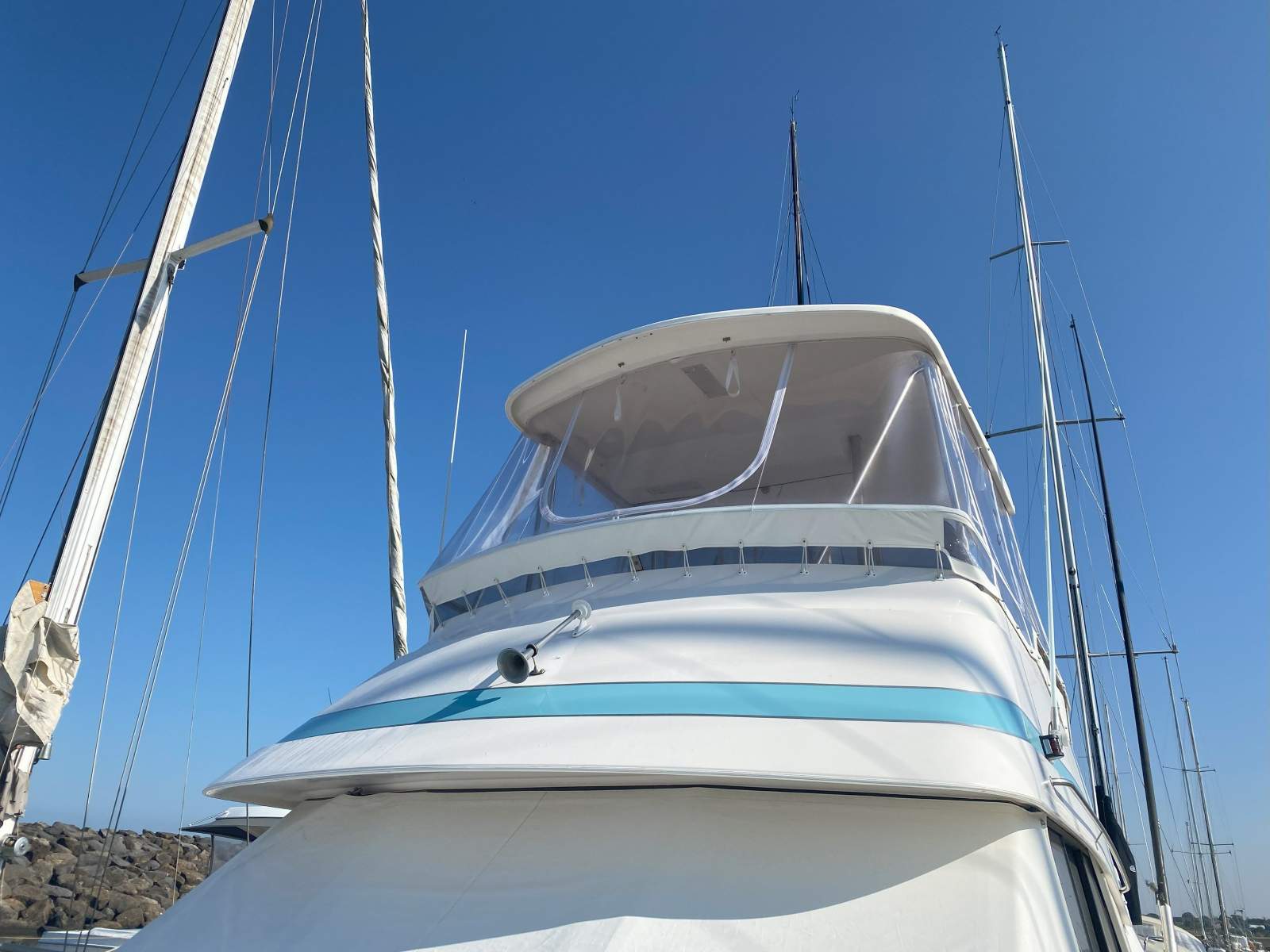 THERAPY Riviera 36 Flybridge Boat Brokers of Tasmania