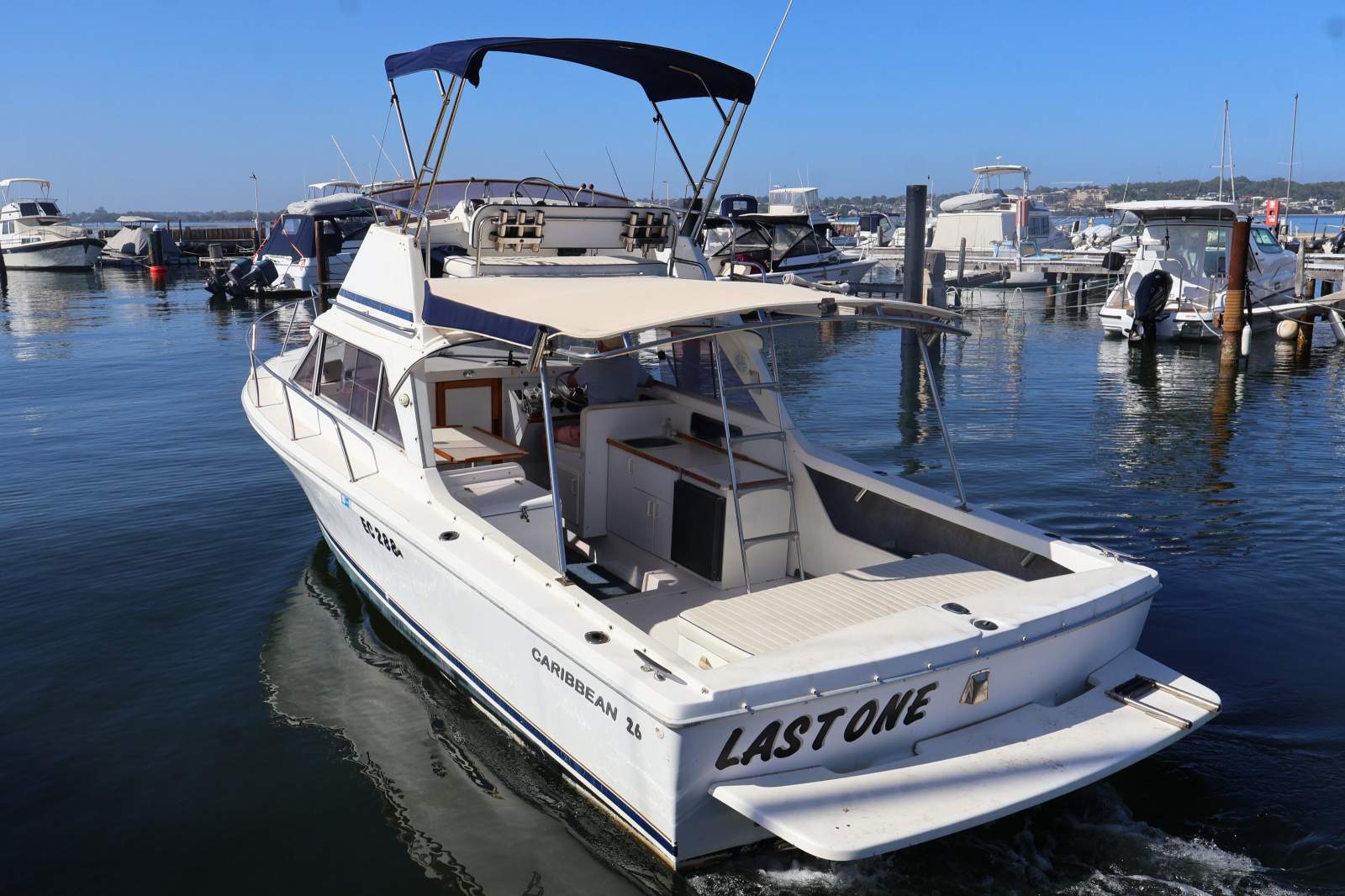 Caribbean 26 Flybridge Cruiser & SeaPen - 'Last One'