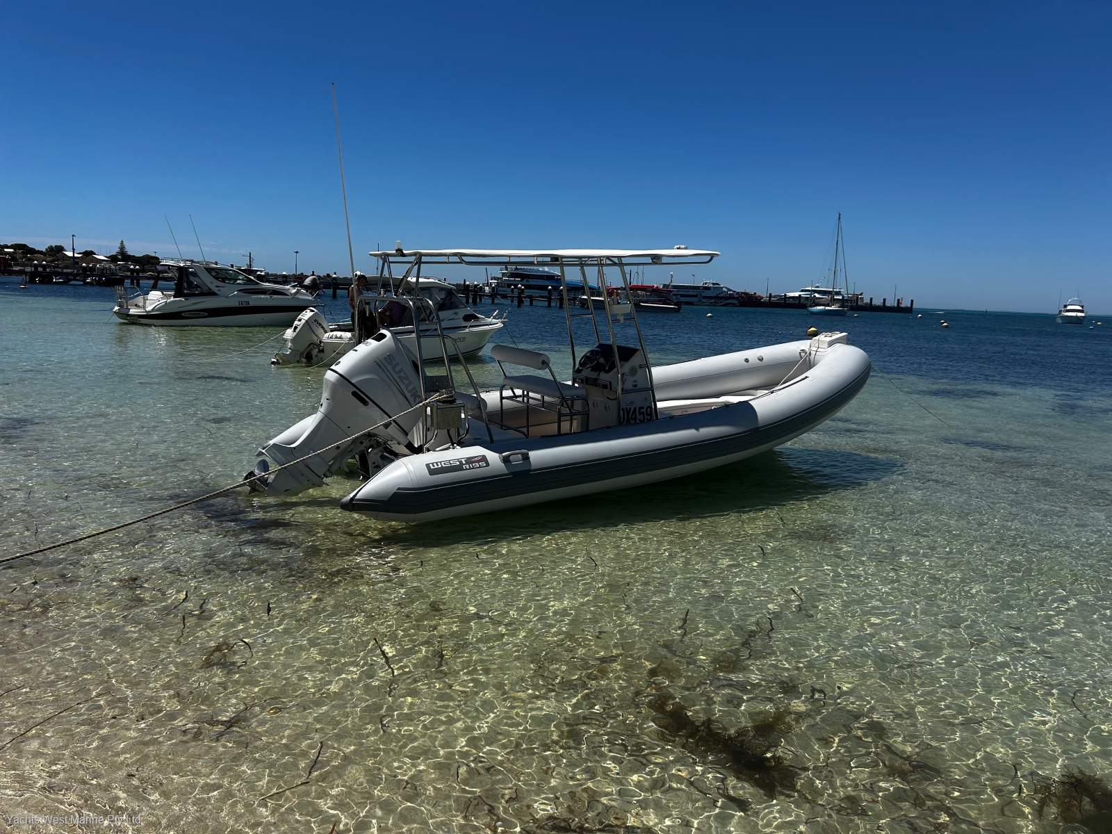 Aristocraft 660 " Brand New Tubes and Suzuki 200hp":ARISTOCRAFT by YACHTSWEST