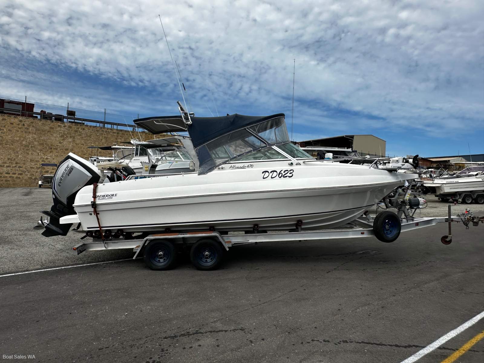 Commodore All Rounder 670 2017 Model 200hp HO Etec 510Hrs