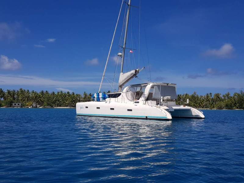Dean Catamarans 440 - Blue water cruiser - Located in TAHITI