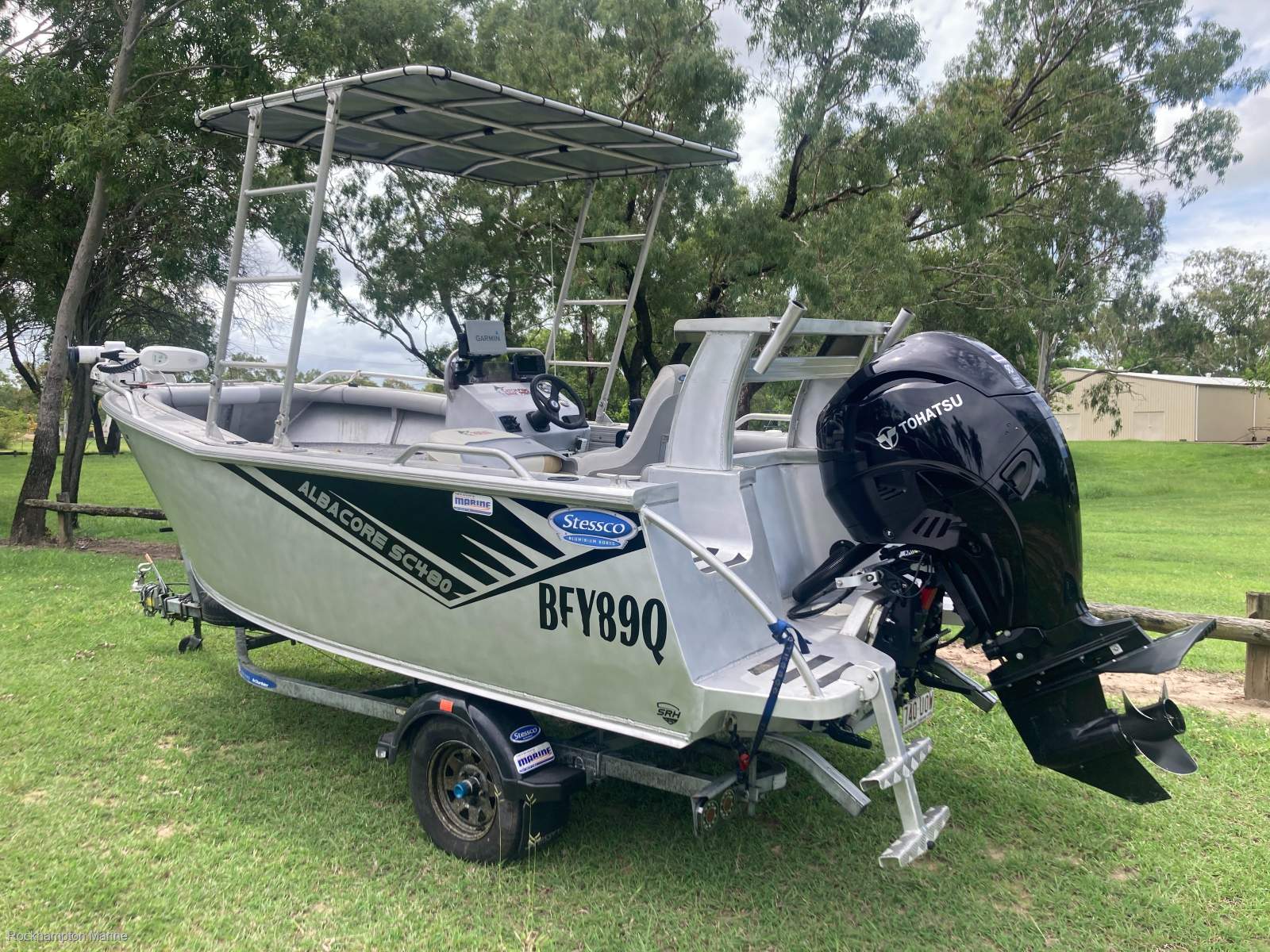 Stessco Albacore 480SC Fantastic Condition 1 owner 4.0mm PLATE Albacore