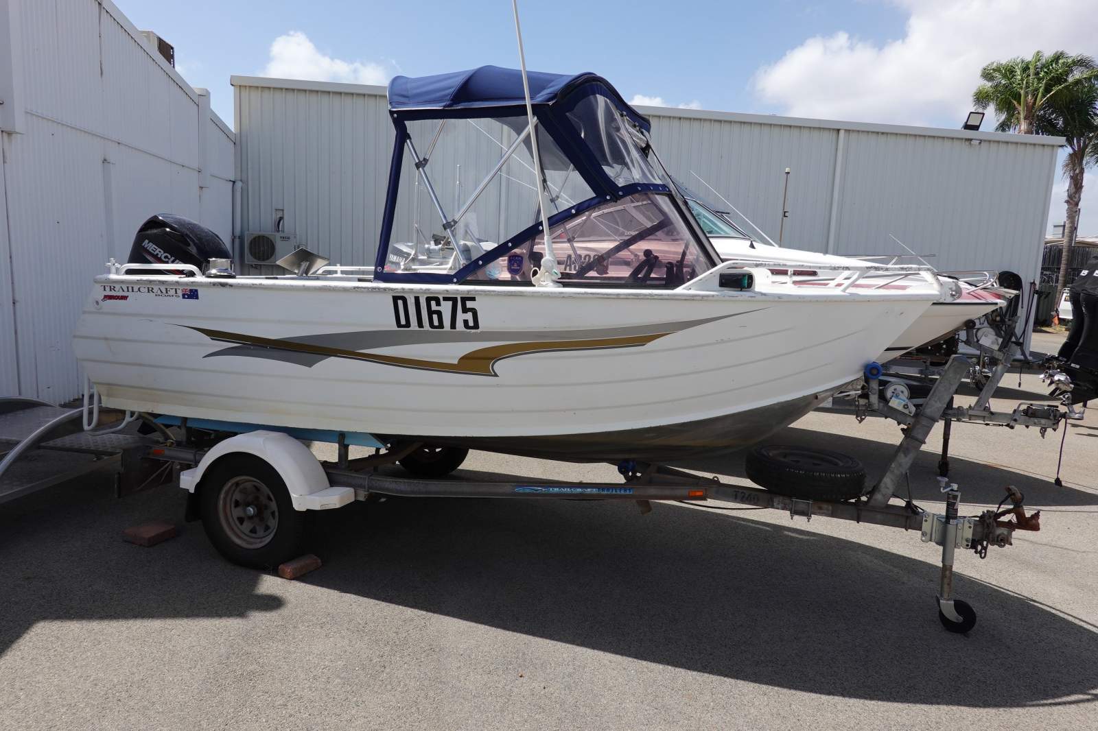 Trailcraft Runabout ***50hp Mercury 4st, 40hrs****