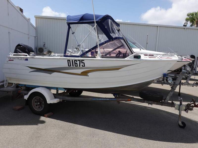 Trailcraft Runabout ***50hp Mercury 4st, 40hrs****