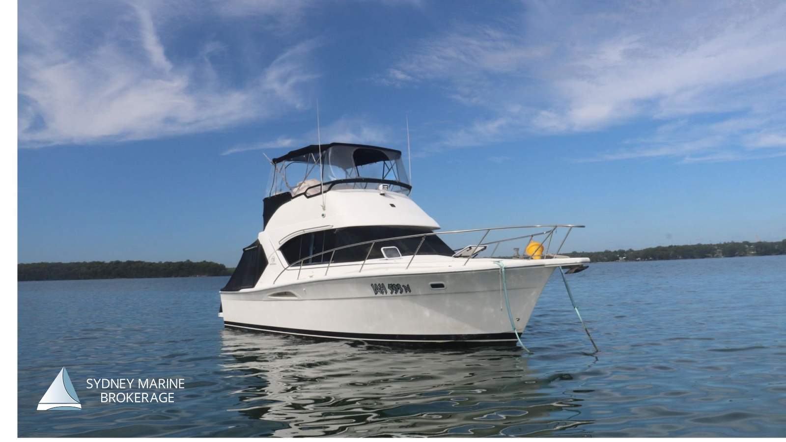 Riviera 3350 Flybridge:1 Sydney Marine Brokerage Riviera 3350 Flybridge For Sale