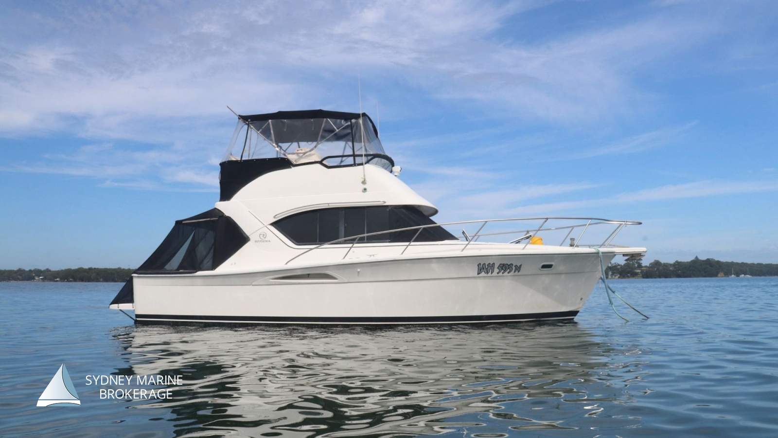 Riviera 3350 Flybridge:2 Sydney Marine Brokerage Riviera 3350 Flybridge For Sale