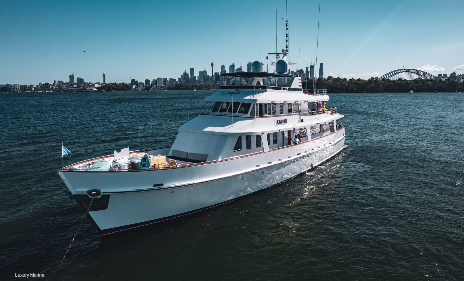 Samuel White 35 CAVIAR SUPERYACHT 35 M CHARTER VESSEL FOR SALE SYD