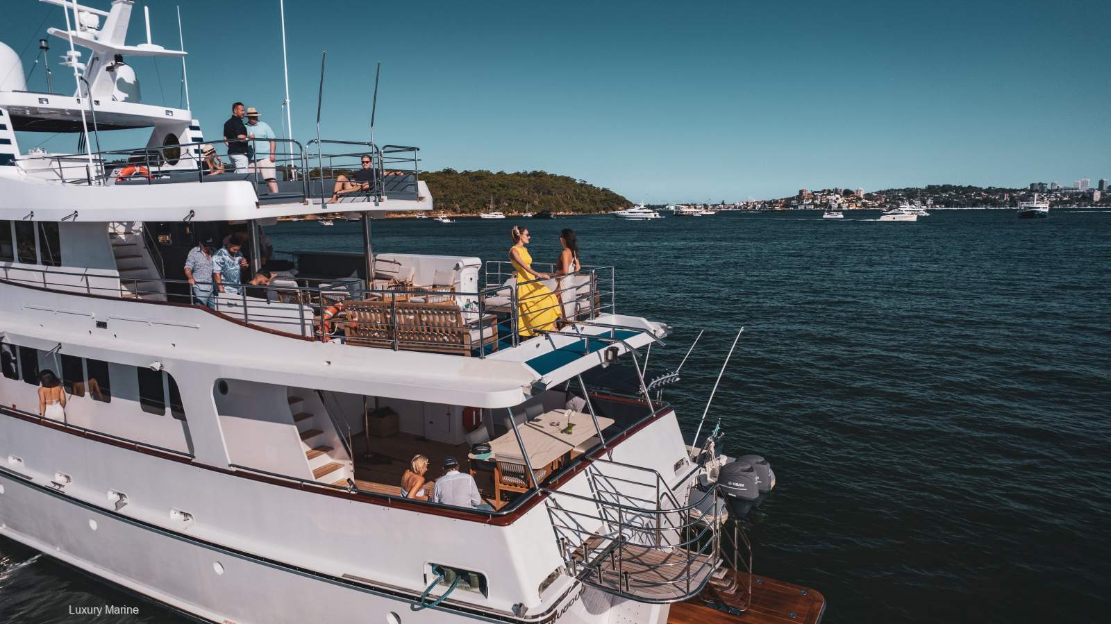 Samuel White 35 CAVIAR SUPERYACHT 35 M CHARTER VESSEL FOR SALE SYD