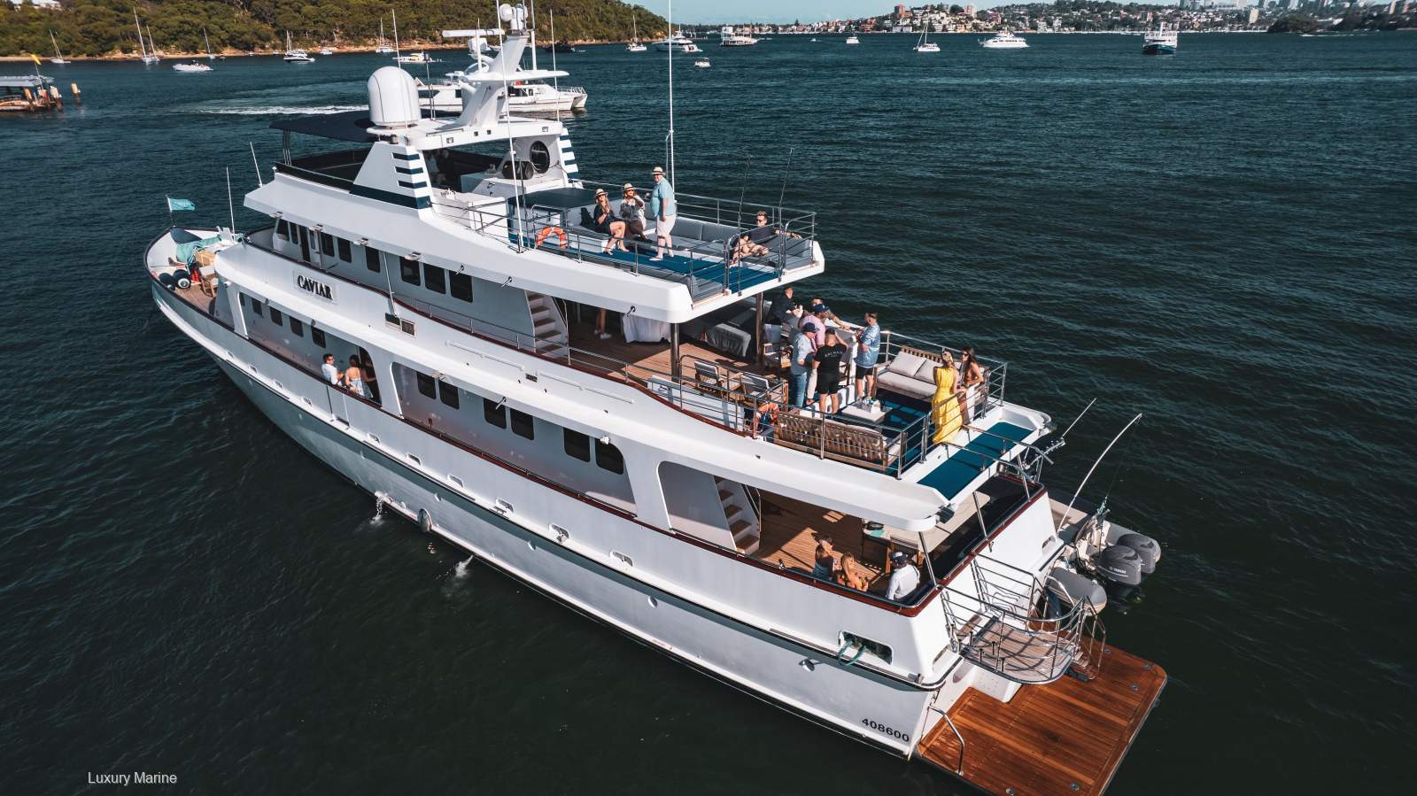 Samuel White 35 CAVIAR SUPERYACHT 35 M CHARTER VESSEL FOR SALE SYD