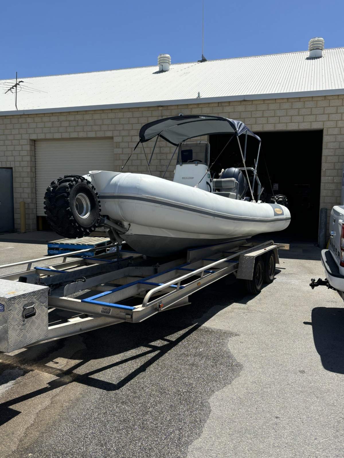 Sealegs 6.1 RIB WITH TRAILER