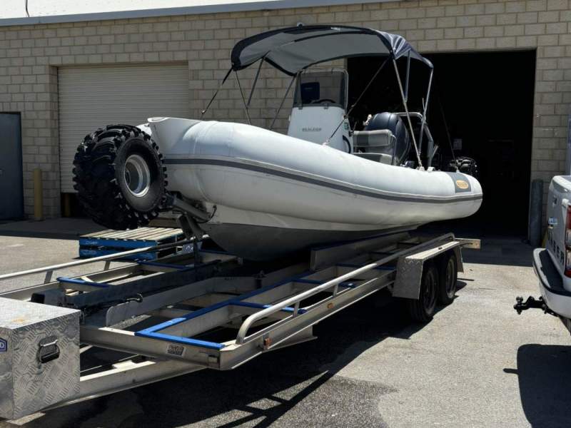 Sealegs 6.1 RIB WITH TRAILER