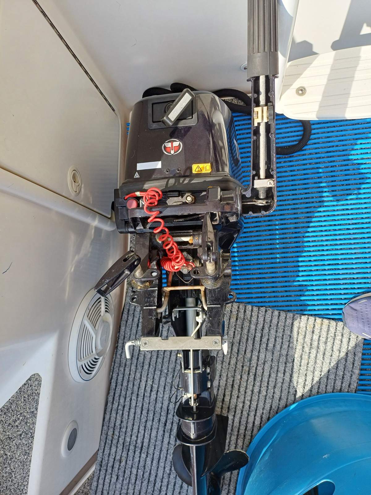 Sunset Boulevard Riviera 37 Flybridge Twin 370hp Cummins. Set up for offshore fishing Boat Brokers of Tasmania