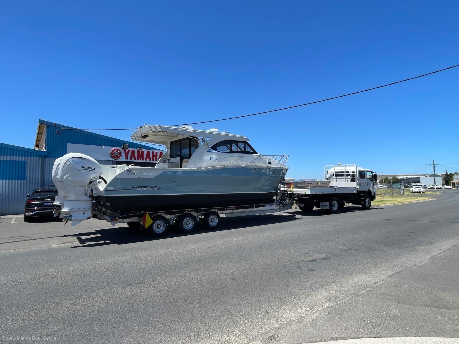 New Sailfish 3200 Platinum Sports:optional 9000kg trailer