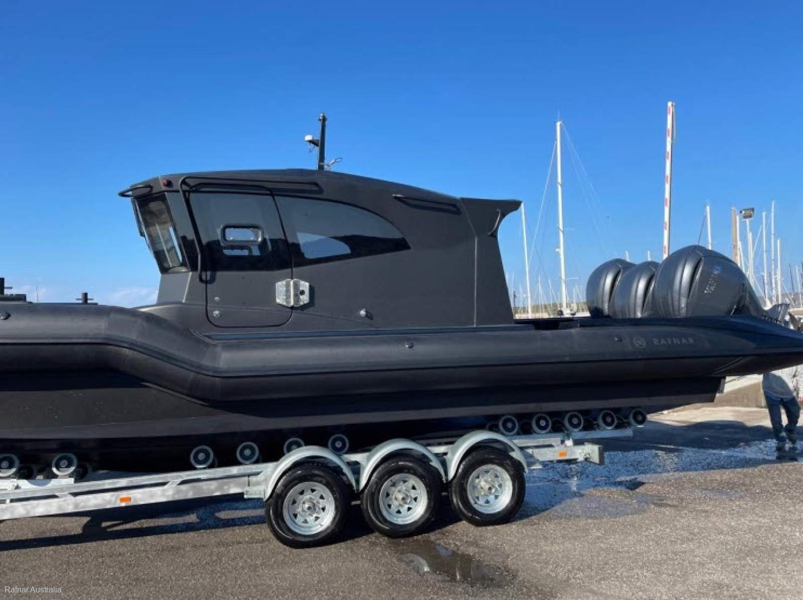 Rafnar 40 Cabin Rafnar 40 Targa with 2 x Mercury 600hp V12