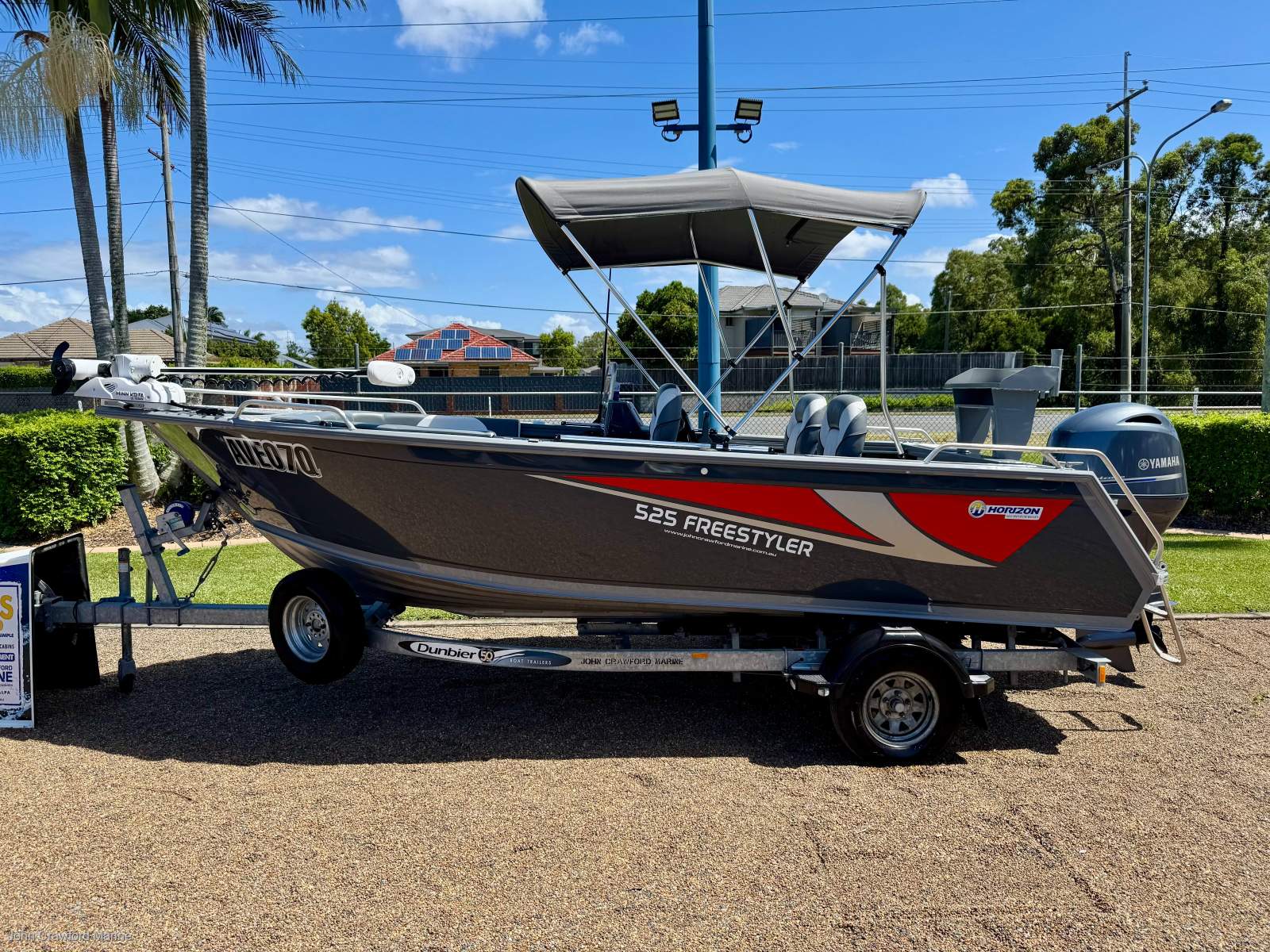 Horizon 525 Stryker Freestyler Side Console - Bowrider