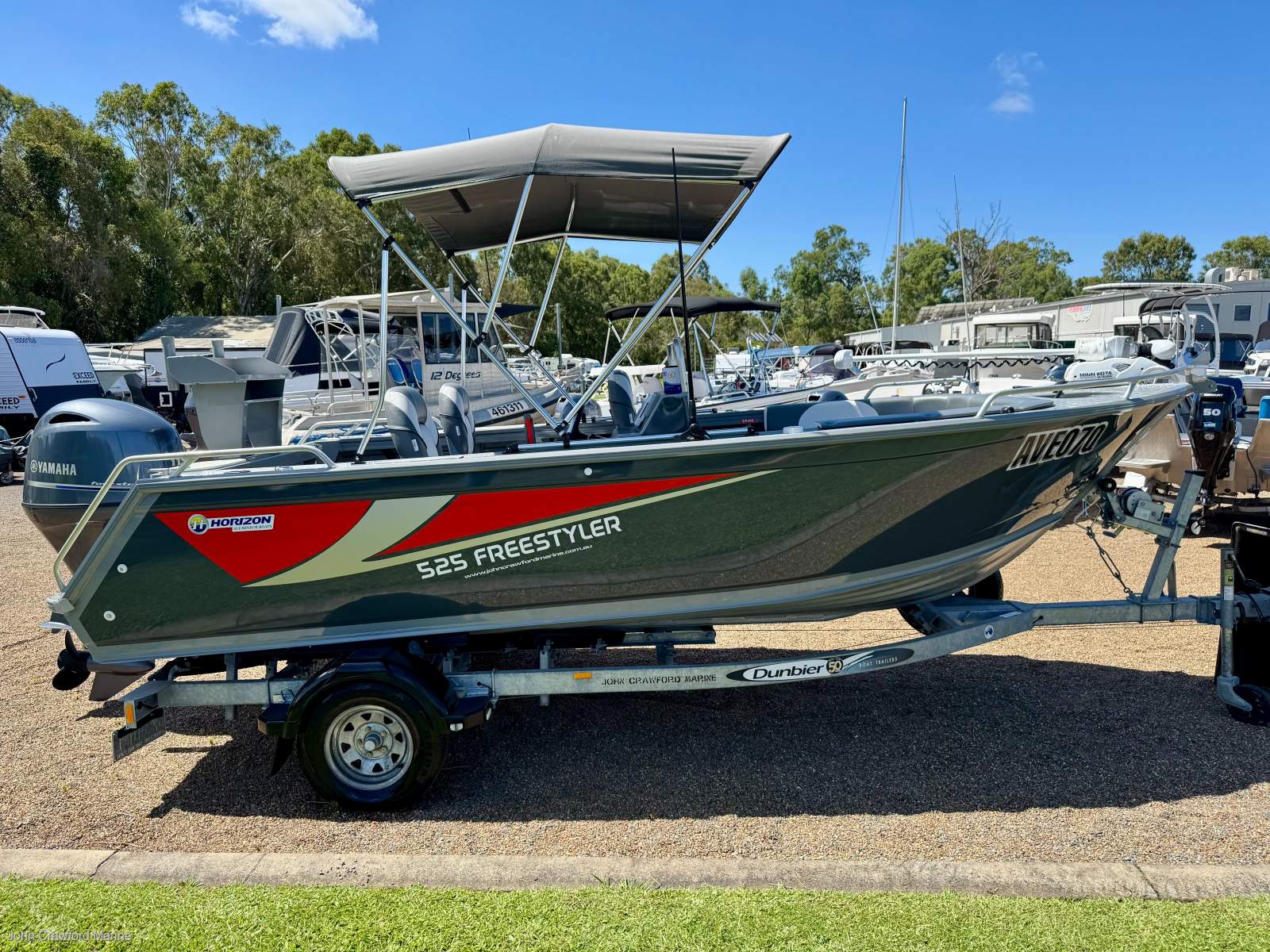 Horizon 525 Stryker Freestyler Side Console - Bowrider