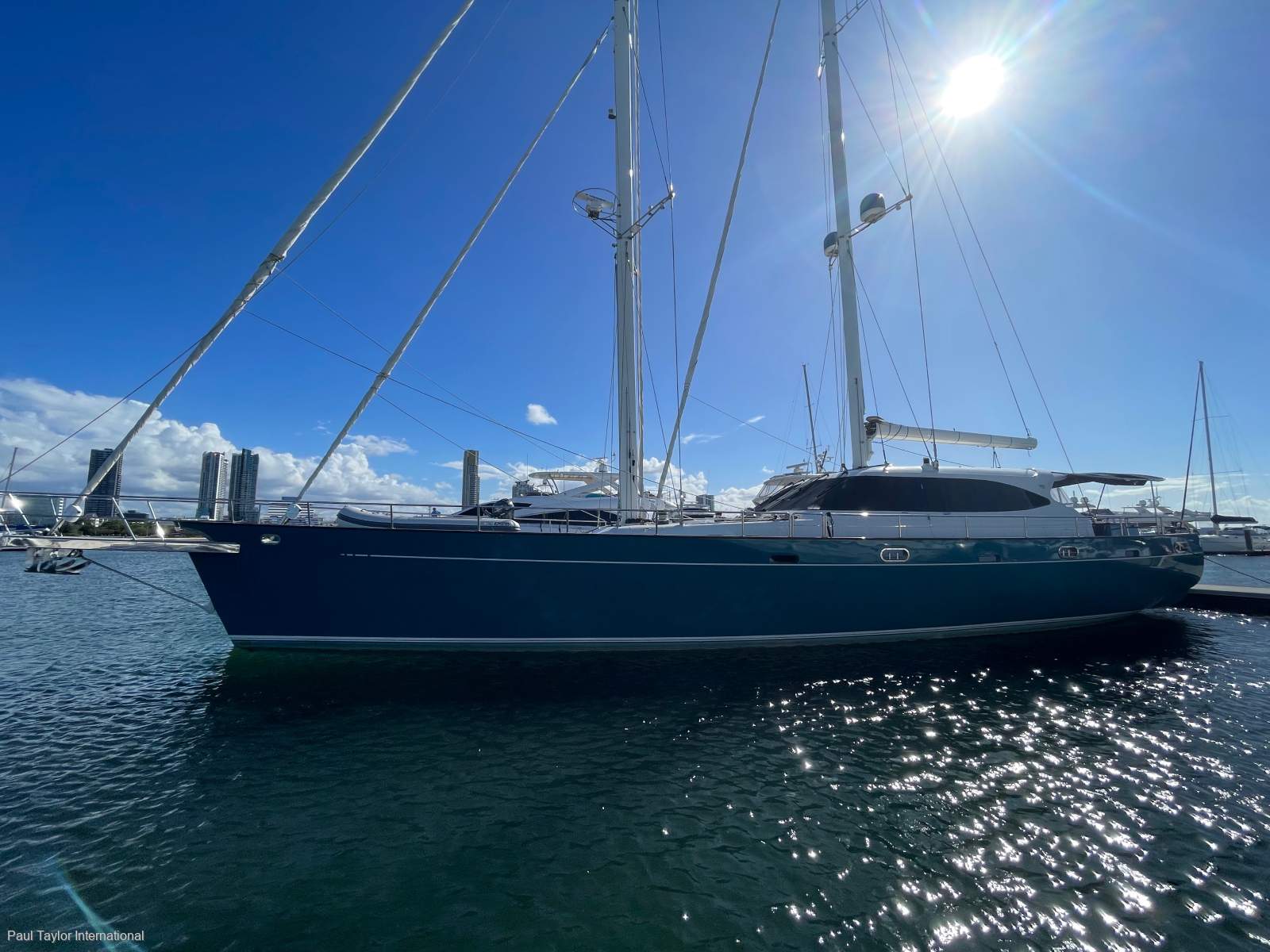 Huntress 94 Sailing Motor Yacht Custom Built -Long Range Crusing Yacht