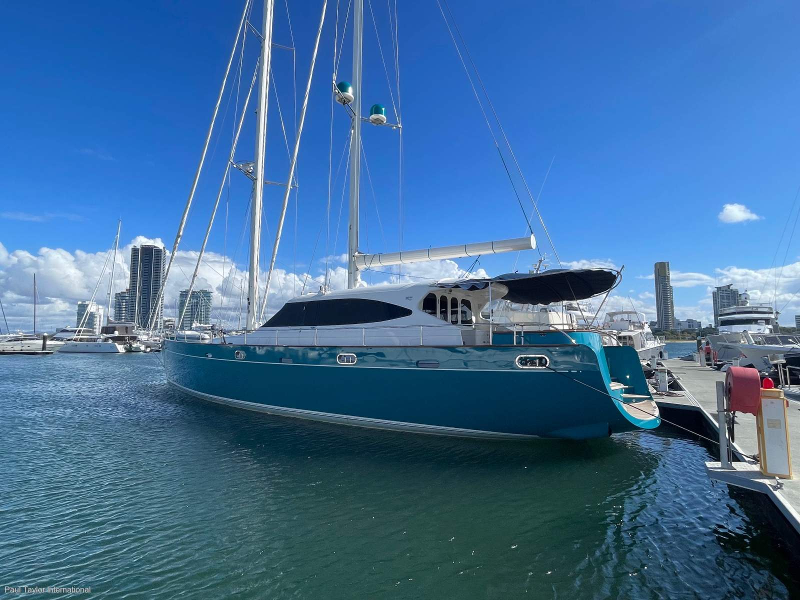 Huntress 94 Sailing Motor Yacht Custom Built -Long Range Crusing Yacht