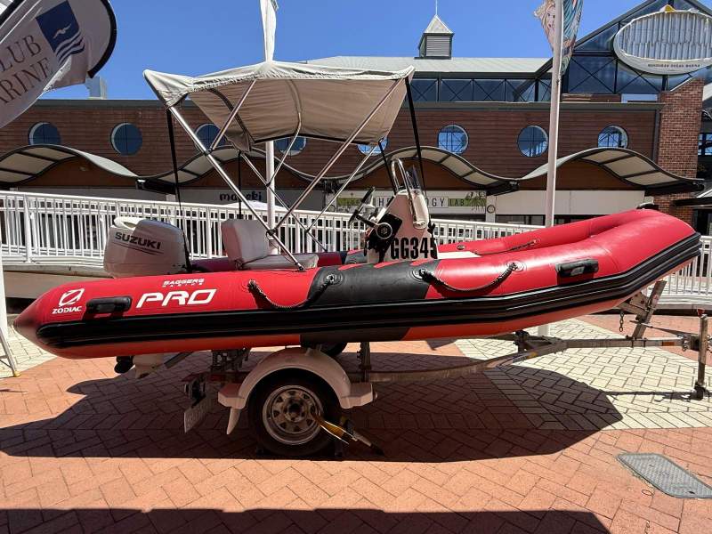 Zodiac Pro 500 RIB - Includes Trailer!