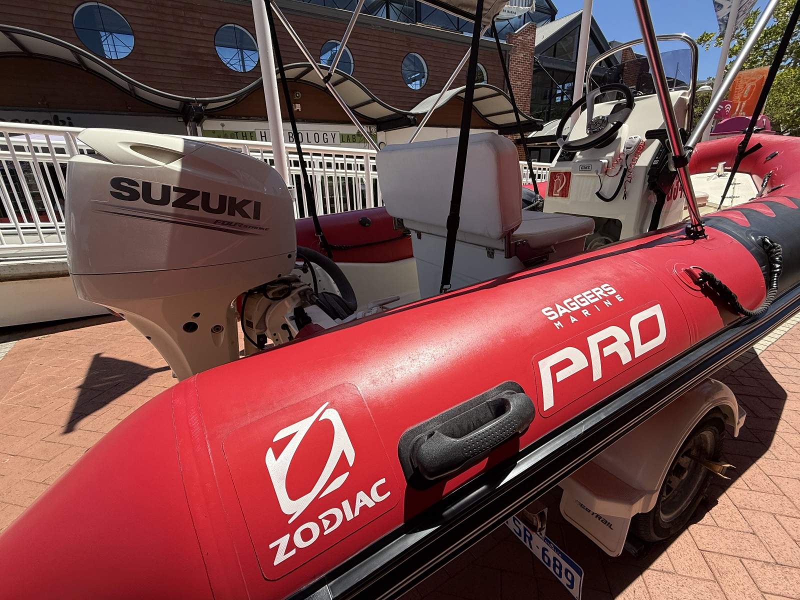 Zodiac Pro 500 RIB - Includes Trailer!