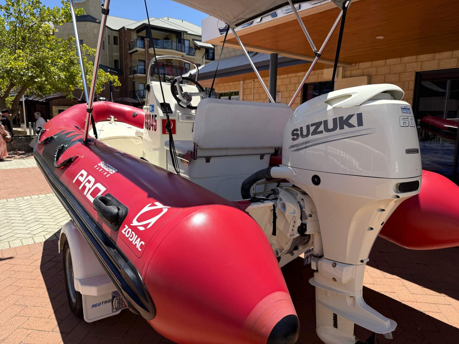 Zodiac Pro 500 RIB - Includes Trailer!