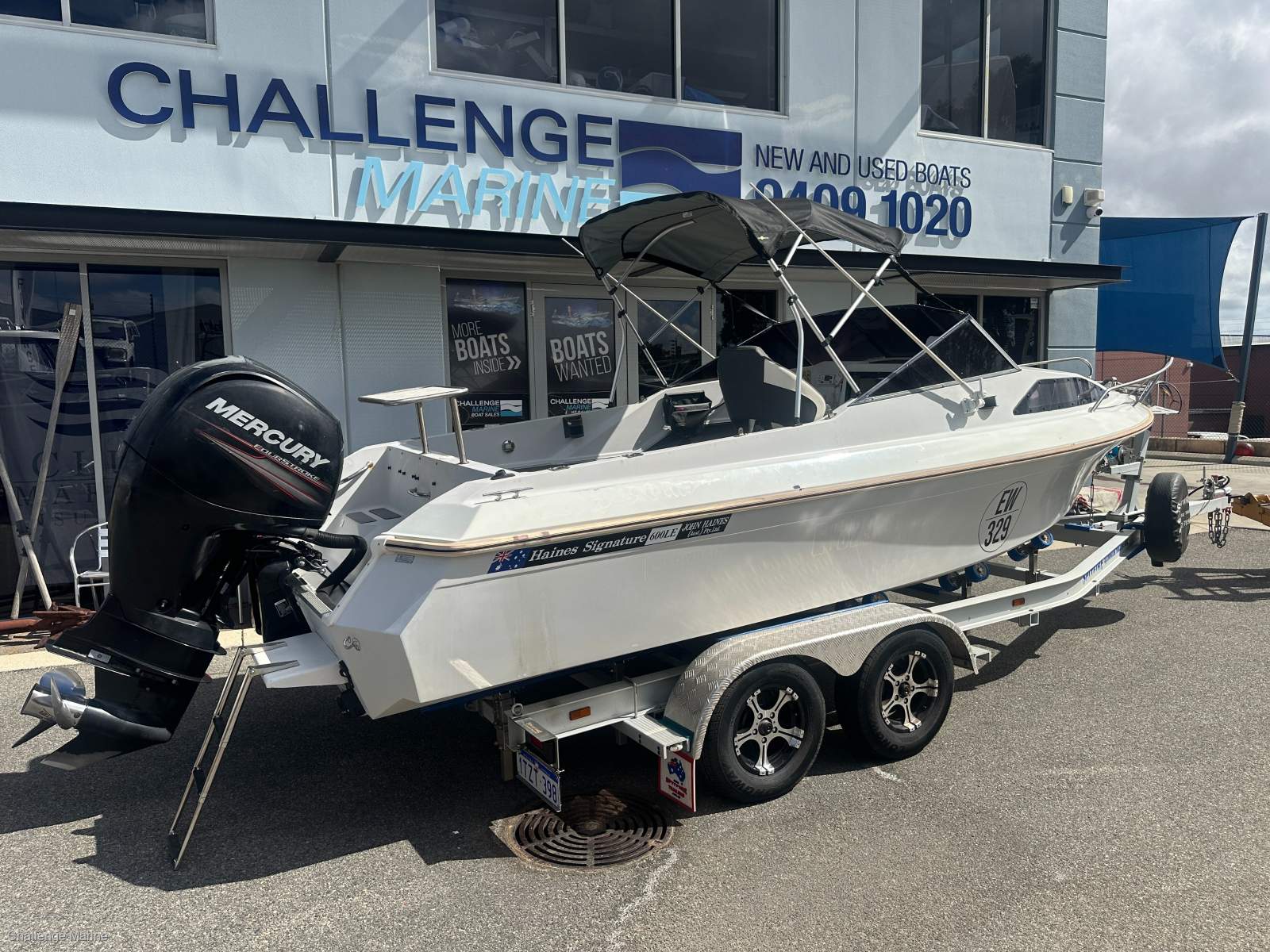Haines Signature 630LE with Mercury 150HP 4 Stroke 403 hours