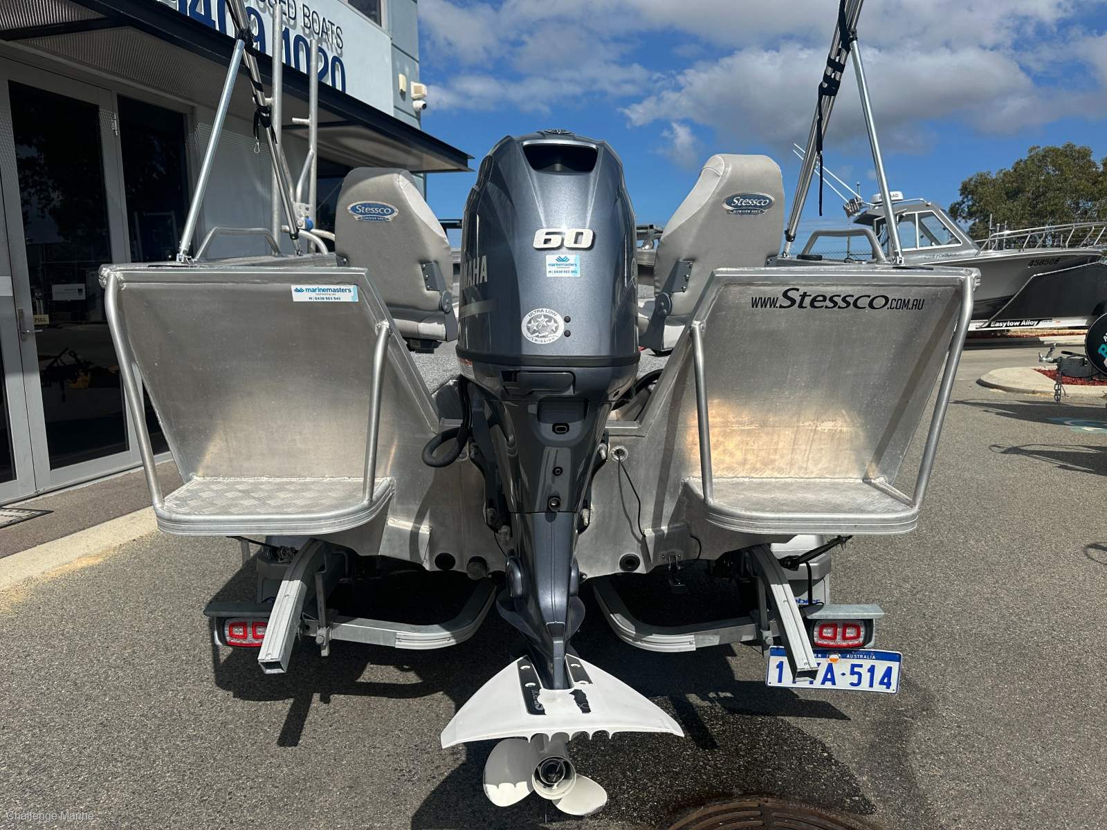 Stessco Tornado SFX460 with Yamaha 60HP 4 Stroke Tiller