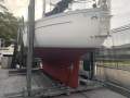 Swanson 38 Masthead sloop yacht, spoon bow, canoe stern