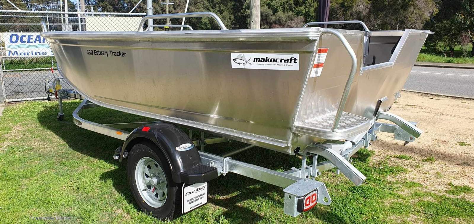 Makocraft 430 Estuary Tracker Open Boat and Trailer Package