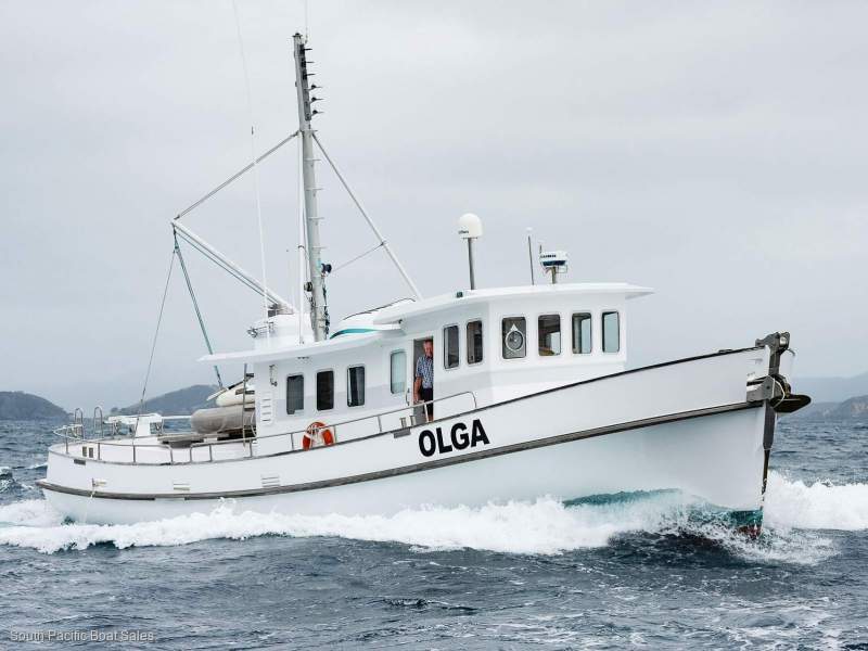 SJ Ashby 54 Cruising Trawler - Long Range Cruising Trawler