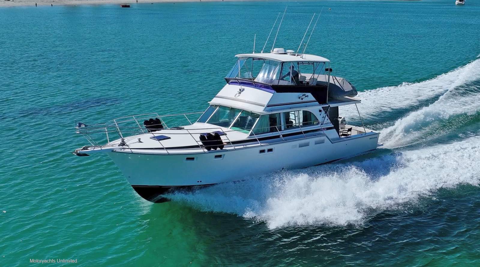 Bertram 45 Flybridge - Well equipped and presented for her age