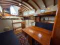 Custom timber yacht