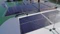 Lagoon 42 - Located in Greece ready for the season:Semi-flexible solar on hardtop