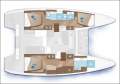 Lagoon 42 - Located in Greece ready for the season:Three cabin layout