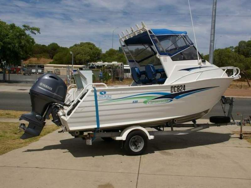 Trailcraft 535 Sports Cabin 2005 model with 2015 Yamaha engine