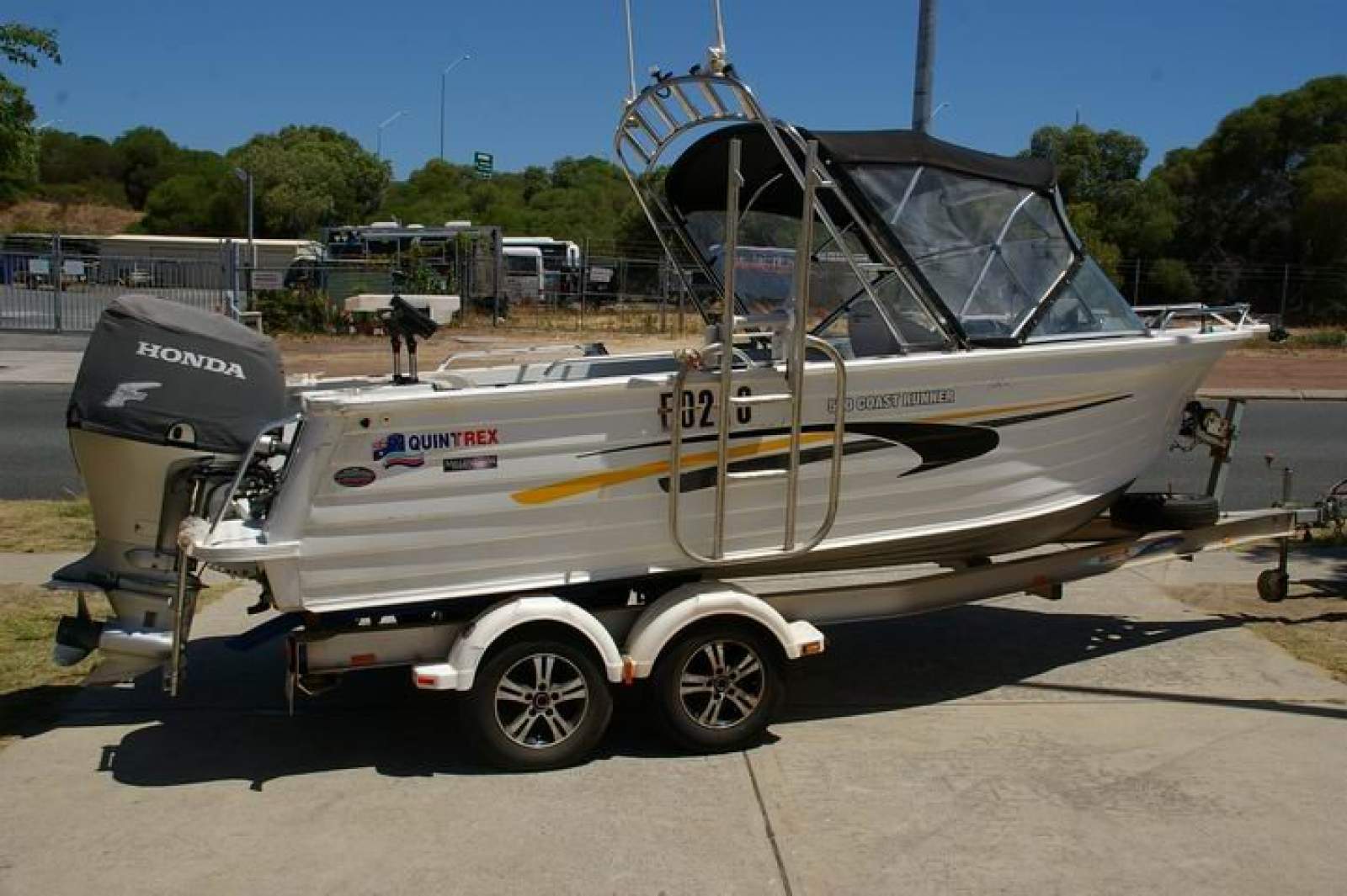 Quintrex 570 Coast Runner 2012 model runabout