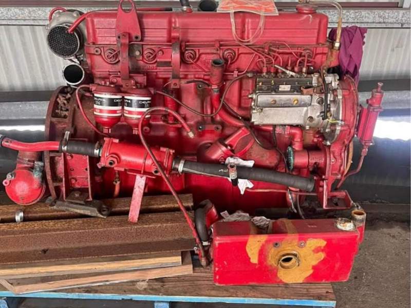 PAIR of (2) Ford Lehman marine diesel engines 6 cylinder TURBO's