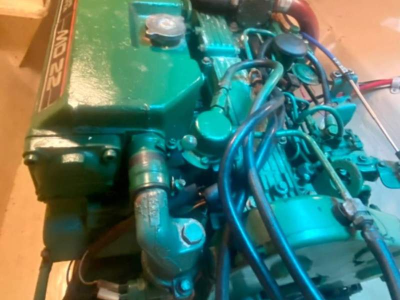 2 Volvo Penta MD22L - 50hp Diesel Engines with Saildrives